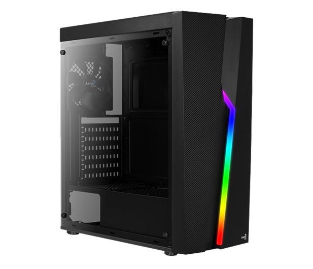 AEROCOOL Bolt RGB Midi Tower czarna AEROPGSBOLT-BK-RGB - 623747 - zdjęcie